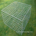 Scatola gabion a buon mercato galvanizzato 1x1x1 Gabion Cestini mesh
